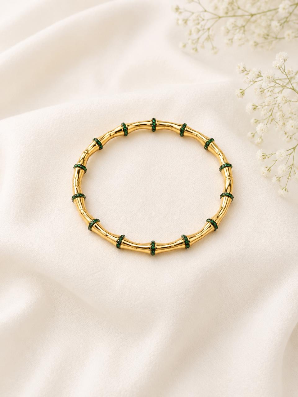 Bamboo Design Bangle/Bracelet