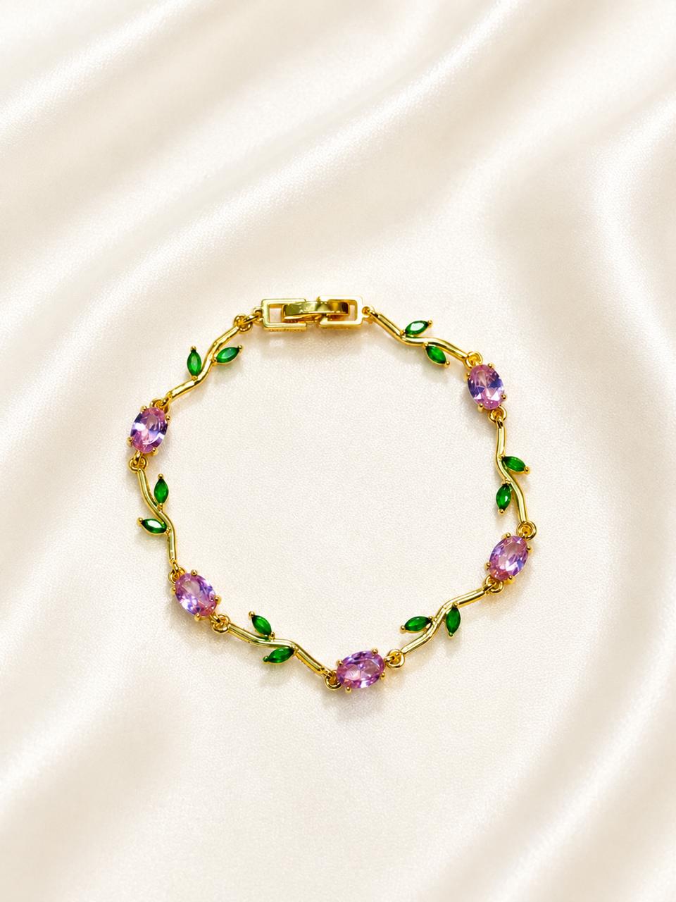 Floral Tulip Bracelet